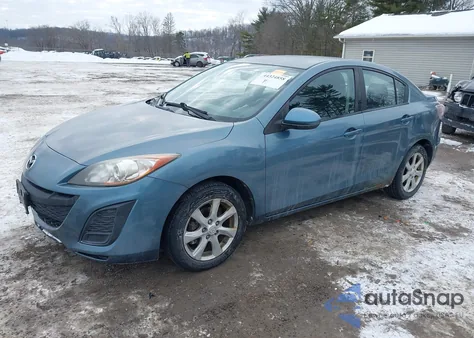 2010 Mazda Mazda3 I Touring z USA, uszkodzony, nr VIN JM1BL1SF3A1274408